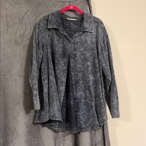 Men's Black Denim Jacket